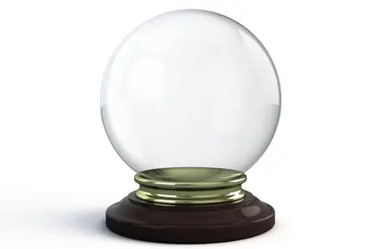 Clear Quartz Crystal Ball
